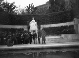1929, Erzsébet királyné szobra a Népkertben