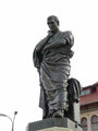 Ovidius szobra Konstancában (kép forrása: Wikimedia Commons)