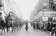 A német lovasság bevonulása Bukarestbe, 1916. december 6. (kép forrása: iwm.org.uk)