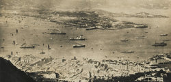 Hongkong kikötője 1940-ben (kép forrása: hakaimagazine.com)