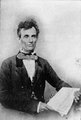 Lincoln 1854-ben, egy Chicagóban készített fényképen (kép forrása: picryl.com)
