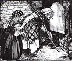 Juliska a boszorkány kemencébe lökése előtti pillanatban (kép forrása: nerdalicious.com)