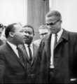 Malcolm X és Martin Luther King (kép forrása: Wikimedia Commons)
