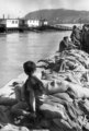 Bem József téri hajóállomás az 1965-ös árvízkor, háttérben a Gellérthegy (kép forrása: Fortepan)
