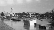 Sugovica (Kamarás-Duna) az 1965-ös árvíz idején (kép forrása: Fortepan)