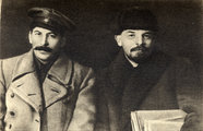 Lenin és Sztálin 1919-ben (kép forrása: Wikimedia Commons)