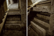 Hauszmann-kori tömbkőből készült lépcső (kép forrása: Várkapitányság)