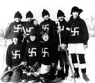 A The Fernie Swastikas csapata 1922 körül (kép forrása: Wikimedia Commons)