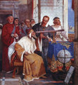 Galileo a velencei dózsénak mutatja, miként kell használni a távcsövet
