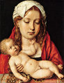 Aragóniai Katalin mint Szűz Mária, gyermekével, 1510-es évek (kép forrása: Wikimedia Commons)