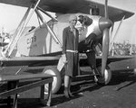 Earhart 1928 körül (kép forrása: Wikimedia Commons)