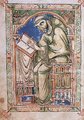Eadwine, a szerzetes egy 1150 körül készült angol illusztráción (kép forrása: Wikimedia Commons)