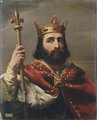 Louis-Félix Amiel: III. Pipin király (1837) (kép forrása: Wikimedia Commons)