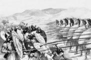 Spártaiak és perzsák küzdelme a Kr. e. 479-ben a plataiai csatában (kép forrása: Wikimedia Commons)
