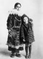 Ada Blackjack fiával 1923-ban