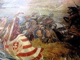 Vay Titusz megmenti Zsigmond király életét a nikápolyi csatában Lohr Ferenc 1896-os festményén (kép forrása: Wikimedia Commons)