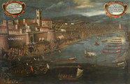 Pere Oromig: A moriszkók kitoloncolása Vinarosból (1613.) (kép forrása: Wikimedia Commons)