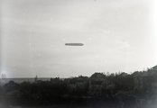 Zeppelin léghajó Buda felett (1931)