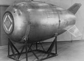 A Mark 4 típusú atombomba egy példánya (kép forrása: Wikimedia Commons)