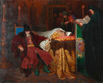 Miután a fiú elhunyt, a cár éjjelente alva járva „kísértette” a palotát, nappal pedig gyakran ordított tehetetlen dühében