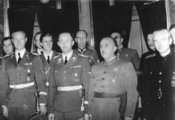 Heinrich Himmler egy német küldöttség élén Francónál, 1940. október (Bundesarchiv, Bild 183-L15327 / CC BY-SA 3.0)