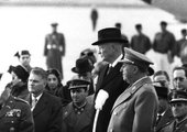 Franco Dwight Eisenhower amerikai elnökkel Madridban, 1959. (kép forrása: Wikimedia Commons)