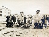 Embertelenül nagy hóemberek, 1923 (Fortepan/Bősze Ádám)