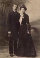 Harry Longabaugh, azaz a Sundance kölyök feleségével, Etta Place-szel Dél-Amerikába hajózásuk előtt