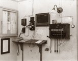 Rákóczi út 2. az akkori Magyar Királyi Erzsébet Tudományegyetem Klinikájának telefonállomása (ma Pécsi Tudományegyetem Klinikai Központ), 1928. (Fortepan/POTE)