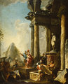 Giovanni Paolo Panini: Nagy Sándor Akhilleusz sírjánál (1718–19)