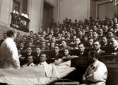 A helyszín ugyanaz, változás az üres kórházi ágyon történt, 1928. (Fortepan/POTE)