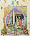 Kálmán király elfogatja öccsét, Álmost Dömösön. Béla sem menekülhetett.
