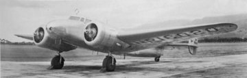 Earhart Lockheed Electra 10E repülőgépe (kép forrása: Wikimedia Commons)