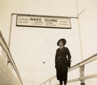 Drummond-Hay a Csendes-óceáni Wake szigetén, 1936.