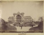 Az új Keleti pályaudvar, 1895 körül készült. (Fortepan/Budapest Főváros Levéltára/Klösz György fényképei)