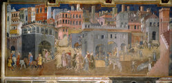 Ambrogio Lorenzetti: A jó kormányzás hatásai a városra és a vidékre (1337–1339)