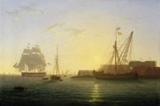Az HMS Clyde megérkezik Sheernessbe, miután elhagyta a nore-i zendülést, 1797. május 30.