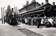 A Szent Jobbot szállító szerelvény 1938. június 27-én érkezett Hódmezővásárhelyre, ahol hatalmas tömeg várta