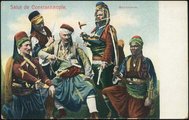 Basibozuk katonák egy ottomán képeslapon