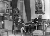 Cholnoky Jenő földrajztudós otthona a Gyulai Pál utcában, 1939. (Fortepan/Cholnoky Tamás)