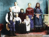 Magyarországon élő szlovák család