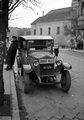 Taxi várakozik egy Alagút utcai taxiállomáson (1941)