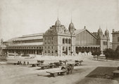 A Nyugati pályaudvar az 1880-as években