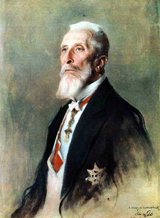László Fülöp Elek portréja Apponyiról