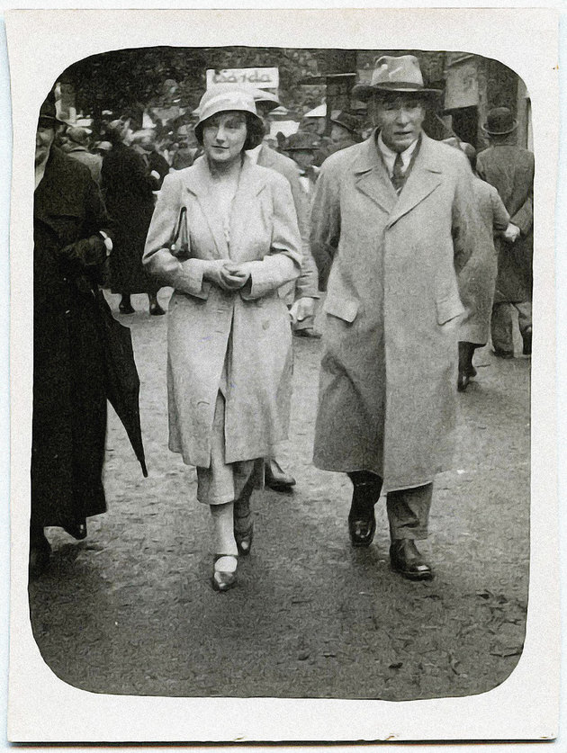Móra Ferenc és Kalmár Ilona, feltehetően Budapesten 1932 őszén