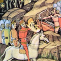 III. Konrád keresztes serege átvonul Magyarországon