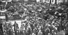 Német kézre került orosz hadifoglyok 