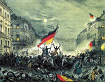 „Népek tavasza” Berlinben (1848) – a német egység demokratikus kísérlete elbukott