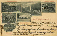 Csík-Úzvölgy egy 20. század eleji postai képeslapon