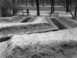 Árokóvóhely a Városmajorban, 1944 (Kép forrása: Fortepan / Lissák Tivadar)